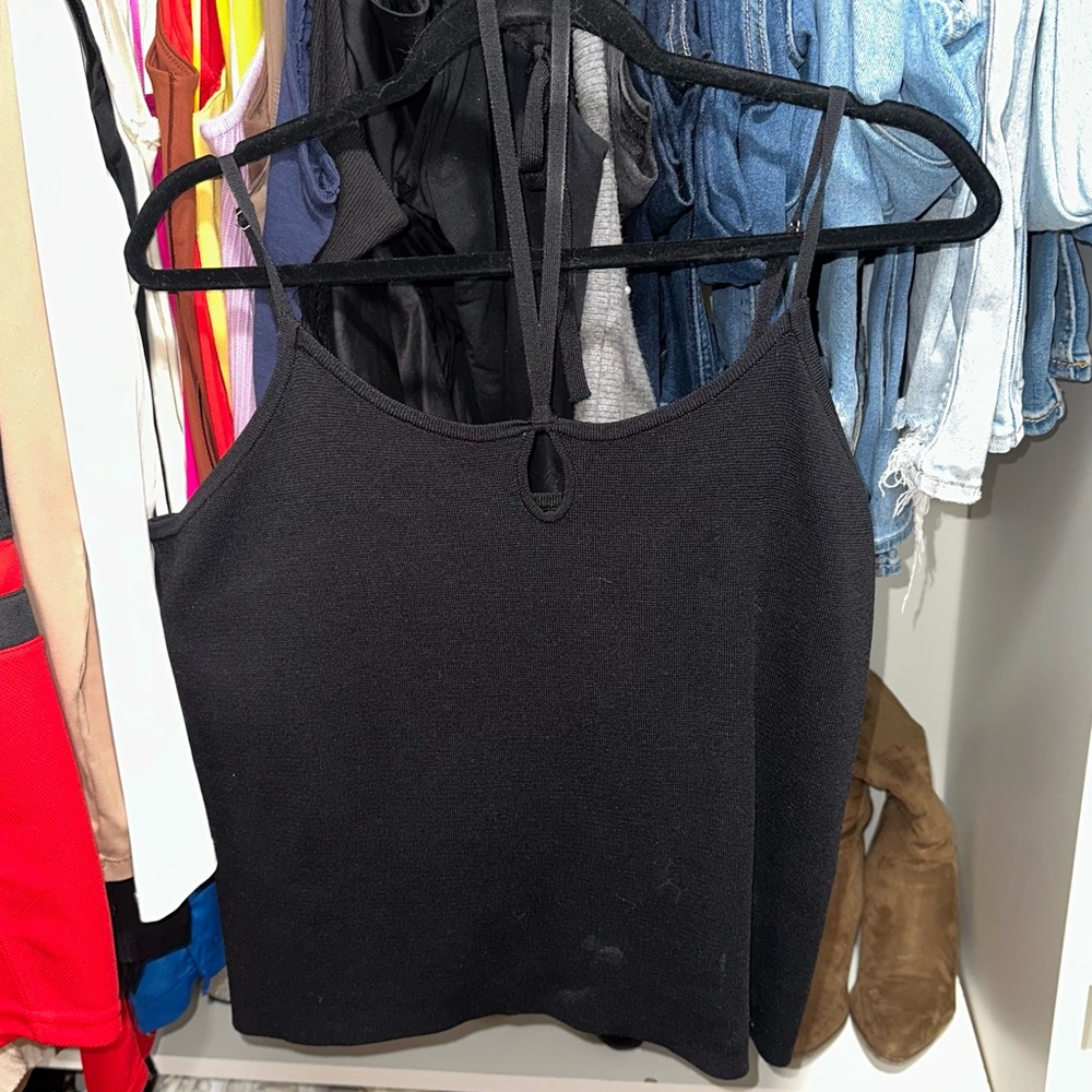 House of Harlow 1960 Black Camisole Top